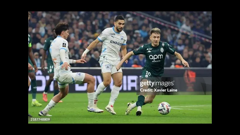 Trận đấu giữa Marseille và Monaco Trận đấu giữa Marseille và Monaco