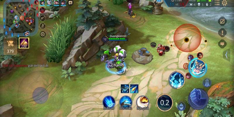 Nắm rõ vai trò của từng vị trí Nắm rõ vai trò của từng vị trí