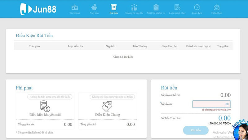 Hướng dẫn về cách rút tiền casino Jun88 dễ dàng Hướng dẫn về cách rút tiền casino Jun88 dễ dàng